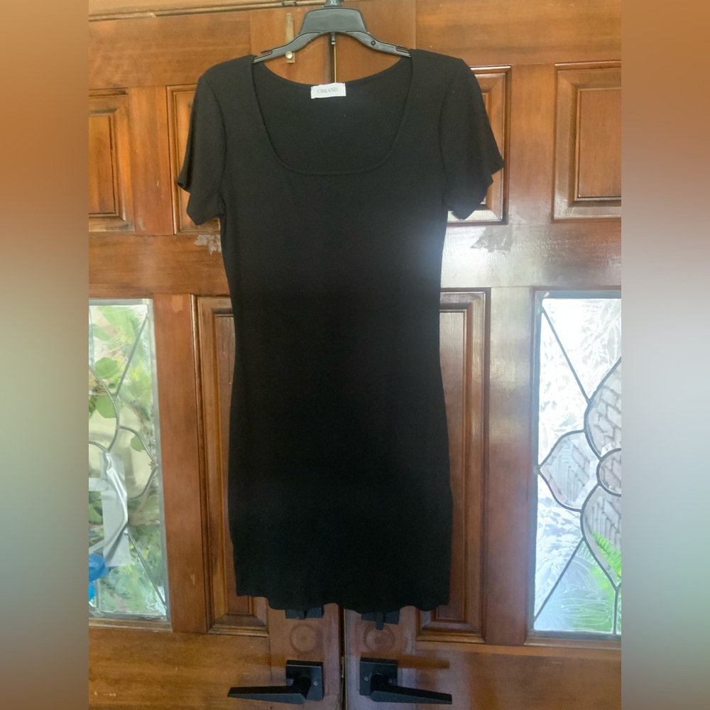CBRAND Chic Black Mini Dress